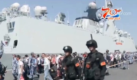 人民海军70周年，个人的见证与致敬，人民海军70周年，个人见证与致敬礼