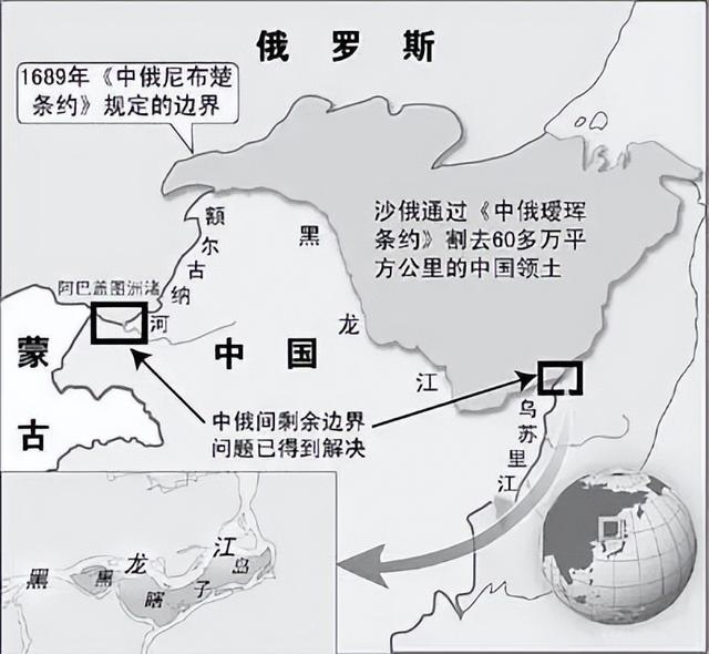 俄罗斯与中国领土争端，事实真相与误解解析，俄罗斯与中国领土争端，真相与误解的深度解析