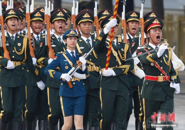 解放军参加俄罗斯阅兵