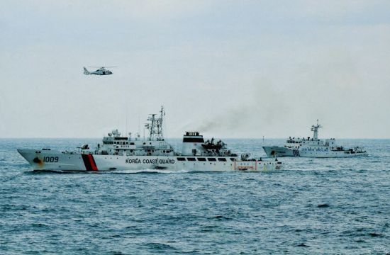 韩国海警，守护海洋安全的坚定力量，韩国海警，守护海洋安全的坚强卫士