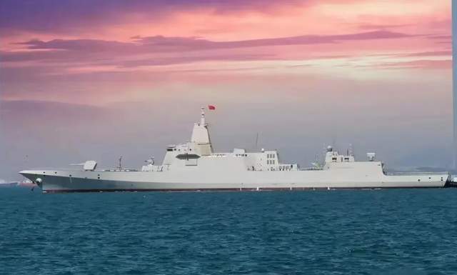 泉州舰，中国海军的崭新力量——055型导弹驱逐舰，中国海军新力量，泉州舰——055型导弹驱逐舰亮相海域