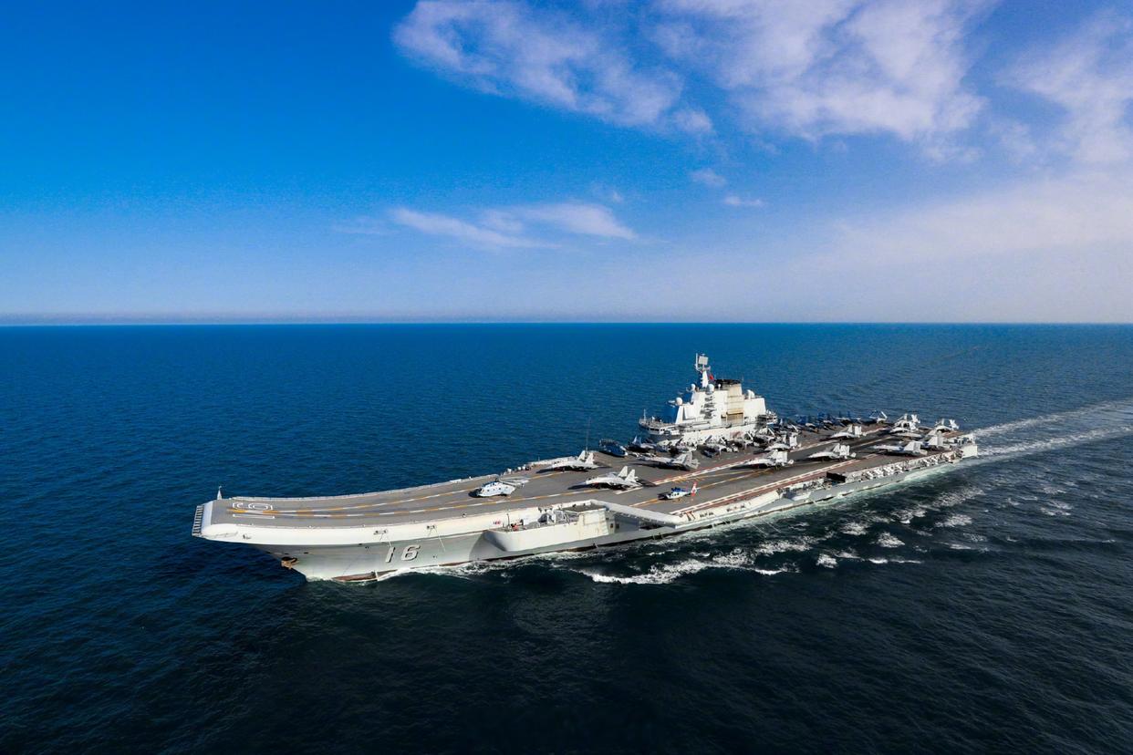 辽宁号航天母舰，中国海军新时代的里程碑，中国海军新时代的里程碑，辽宁号航天母舰亮相世界舞台