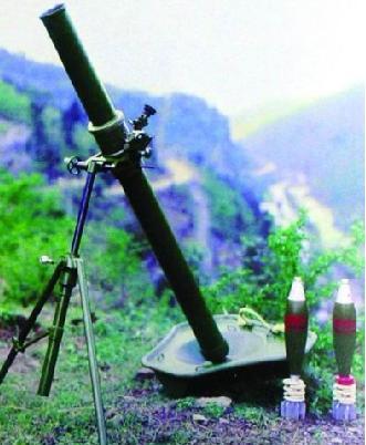 PP87式82mm迫击炮，现代战场上的重要火力支援，PP87式82mm迫击炮，现代战场火力支援利器