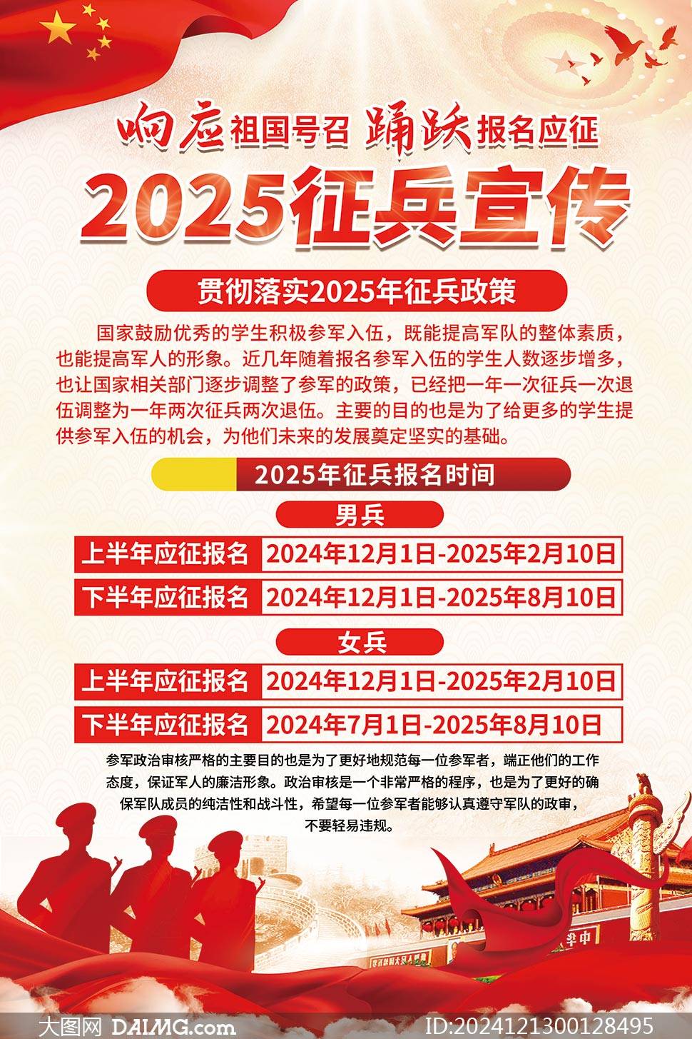 现在征兵政策，探索与解读，探索解读现行征兵政策