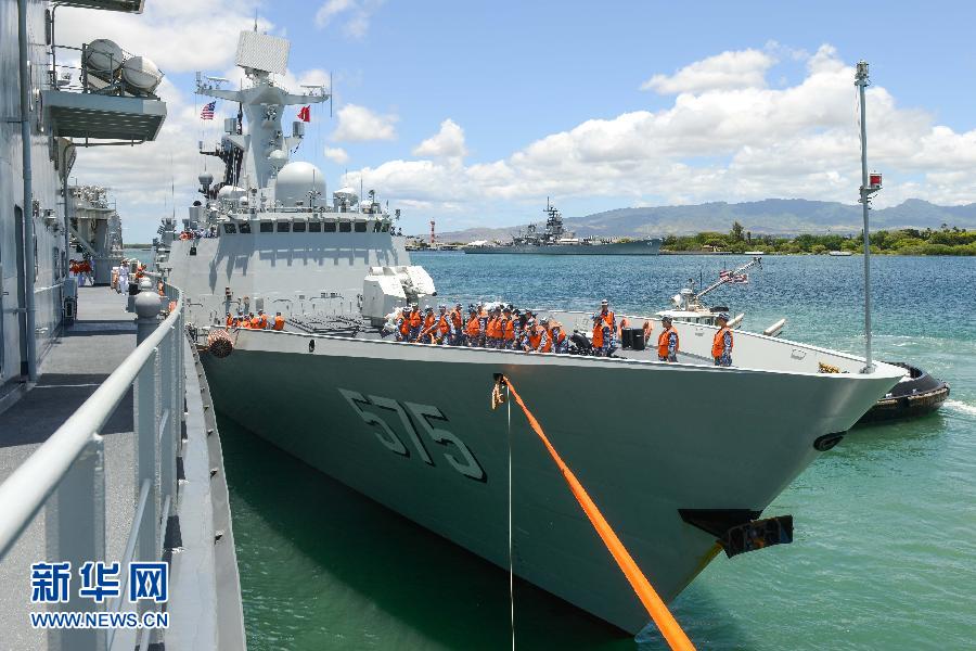 千岛湖舰服役，中国海军力量的新里程碑，千岛湖舰服役，中国海军力量的全新里程碑