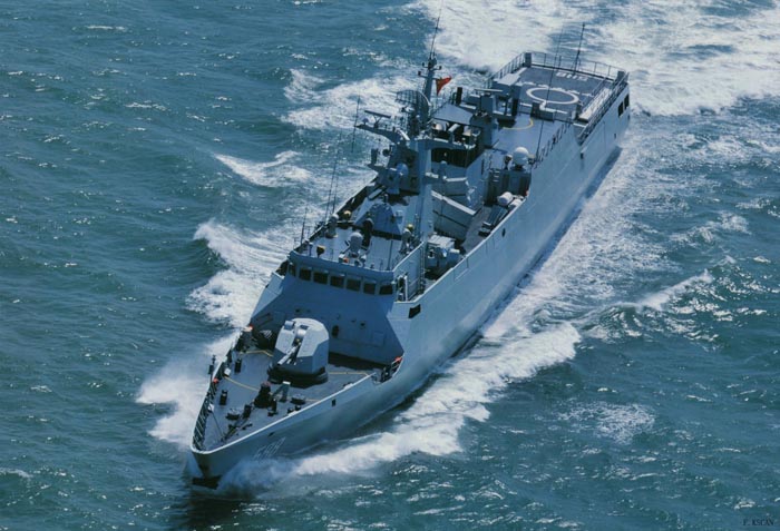 揭秘中国海军新力量，056型护卫舰588号，揭秘中国海军新力量，056型护卫舰588号亮相展实力