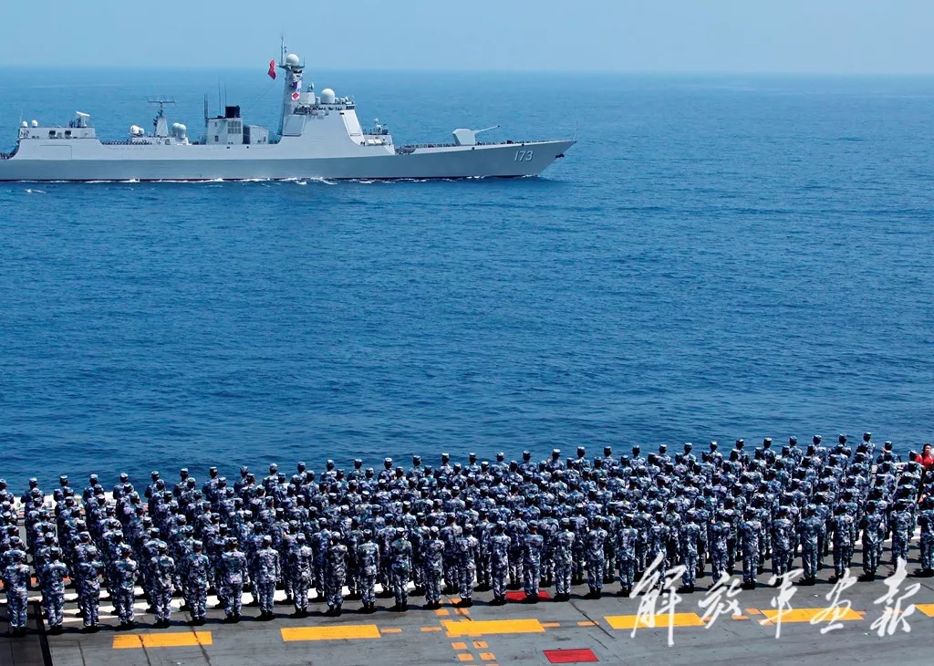 全程海军方队阅兵视频，展现海洋强国力量与荣耀，海洋强国力量与荣耀，全程海军方队阅兵视频