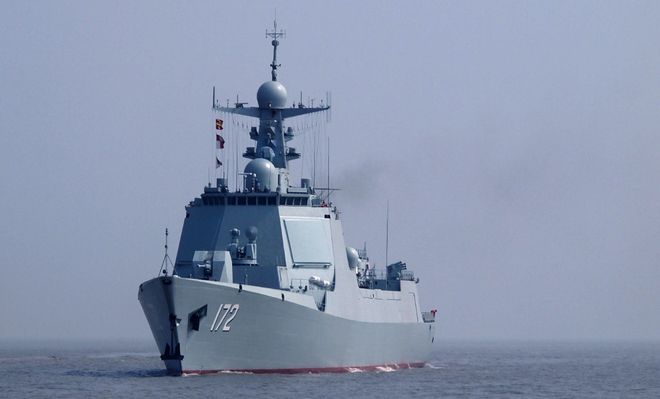 中国海军的巡洋舰，走向深蓝的坚定步伐，中国海军巡洋舰，走向深蓝的坚定步伐