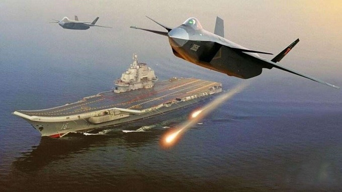 F-22战斗机携带导弹的能力，数量与质量的博弈，F-22战斗机导弹携带能力，数量与质量的较量