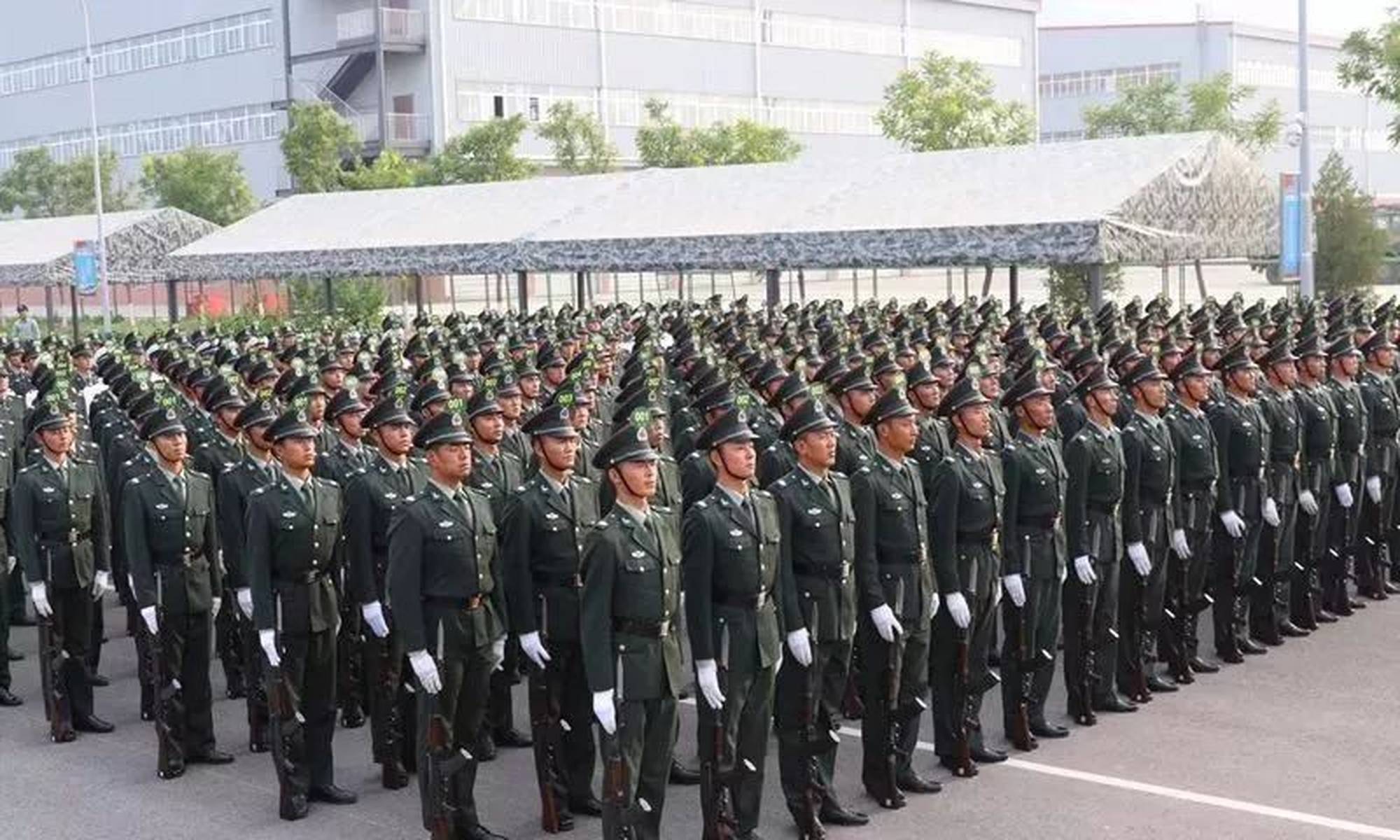 阅兵预备役方队，荣耀与力量的展现，阅兵预备役方队，荣耀与力量的集结展示