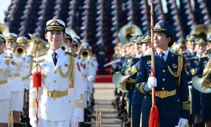 中国人民解放军仪仗队女兵海军图片，荣耀与力量的象征，中国人民解放军仪仗队女兵海军图片，荣耀与力量的展现