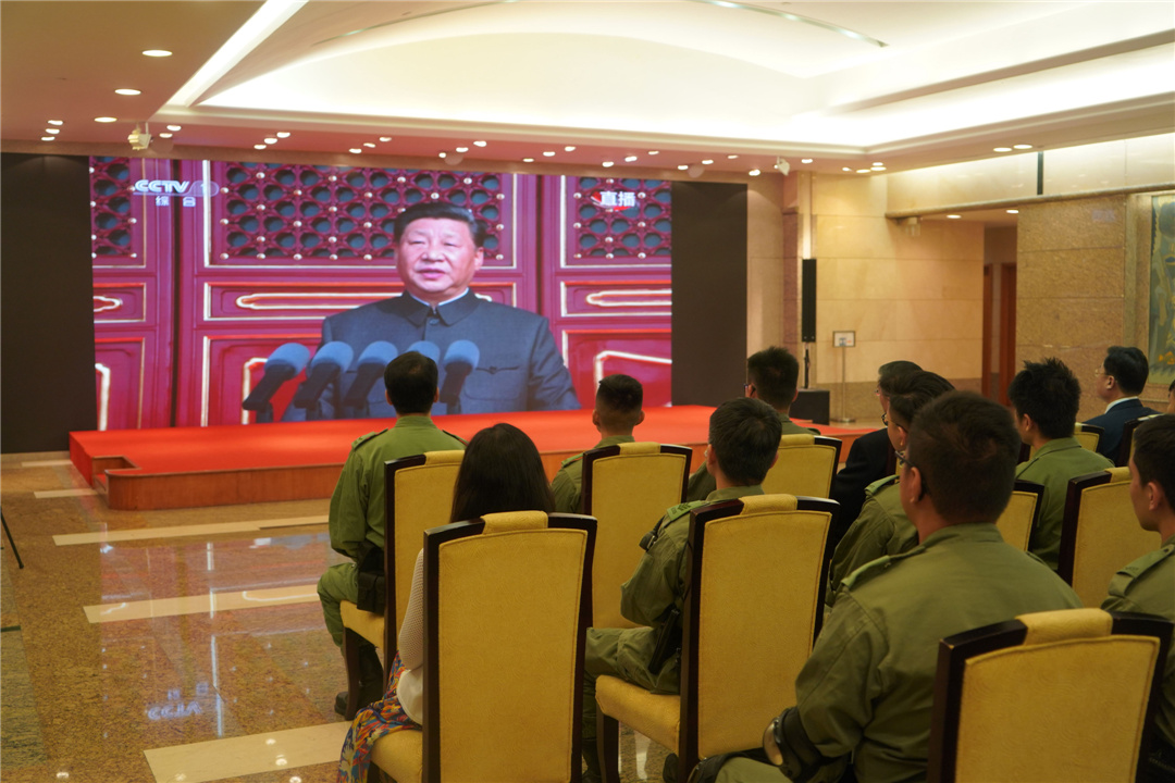 香港警队国庆阅兵，展现力量与荣耀，香港警队国庆阅兵，力量与荣耀的展现