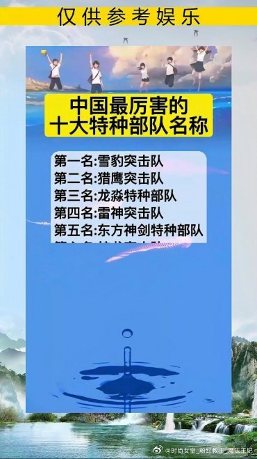 中国最强特种部队排行，中国最强特种部队排行榜揭晓