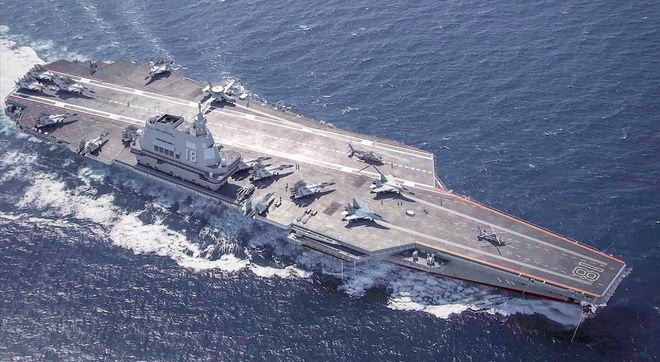 中国海军新一代力量，003号航母混合动力技术解析，中国海军新一代力量解析，003号航母混合动力技术揭秘