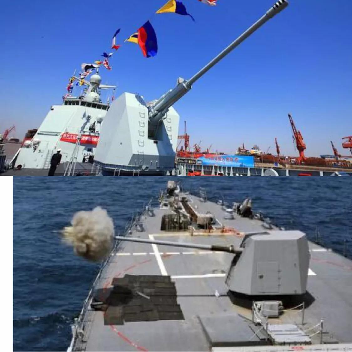 HPJ38型130毫米舰炮，中国海军的坚实后盾，HPJ38型舰炮，中国海军的坚实后盾力量