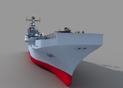 黄蜂级两栖攻击舰的3DMax建模探索，黄蜂级两栖攻击舰的3DMax建模详解