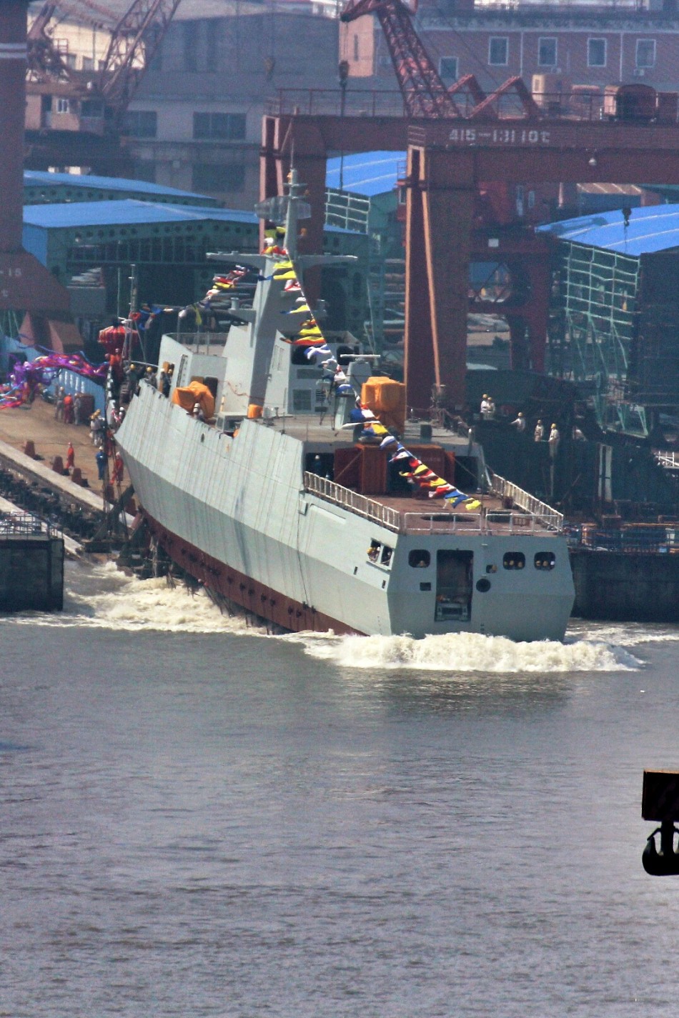 中国海军新力量，056A型护卫舰下水纪实，中国海军新力量崛起，056A型护卫舰下水纪实