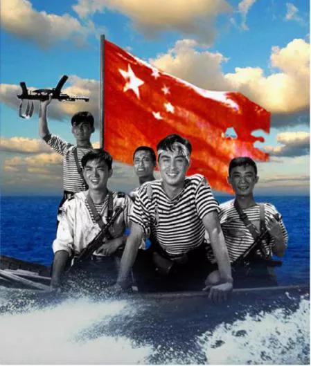 海军节作品，颂扬海洋的力量与荣耀，颂扬海洋力量与荣耀，海军节作品展