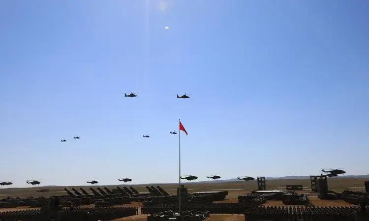 朱日和训练位置，中国军事训练的新地标，朱日和训练基地，中国军事训练的新地标