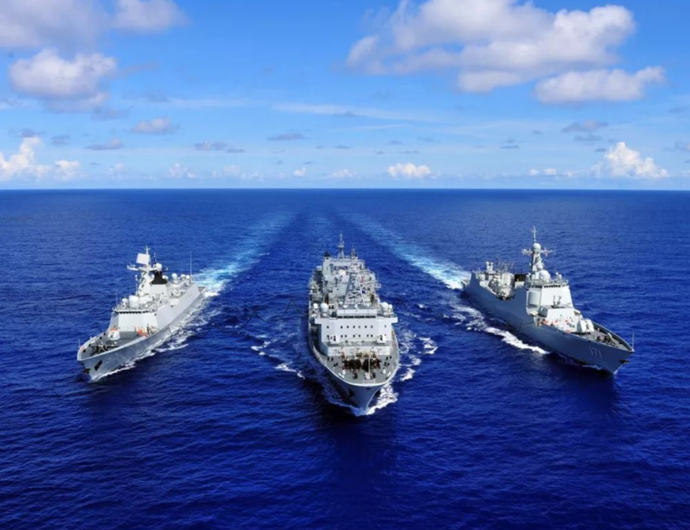 中国海军义乌舰，捍卫海洋权益，展示大国力量，中国海军义乌舰，捍卫海洋权益，展现大国威严
