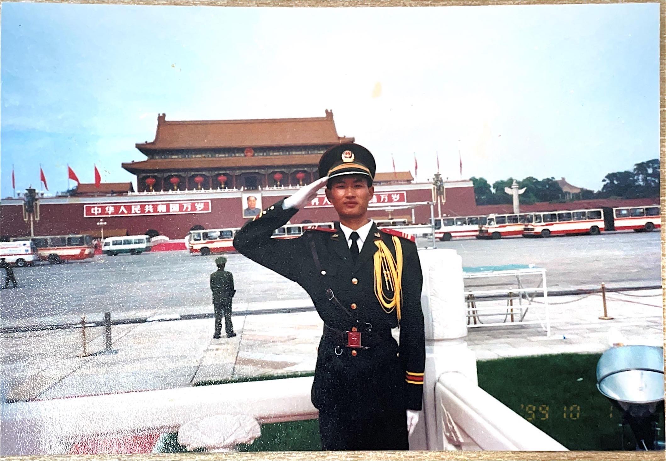 刘金城与三军仪仗队，荣耀的象征与时代的印记，刘金城与三军仪仗队，荣耀印记与时代风采