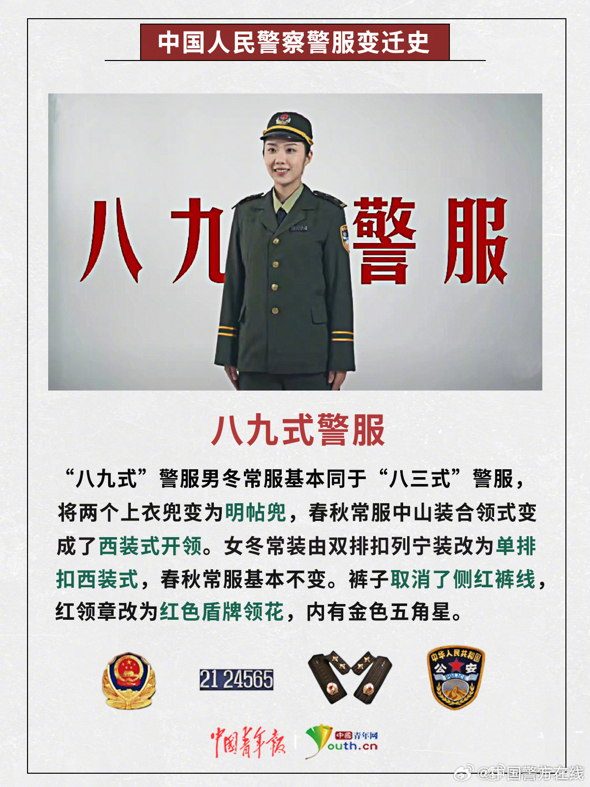 中国警服演变历史，时代的印记与文化的传承，中国警服演变历史，时代印记与文化传承的交融之路