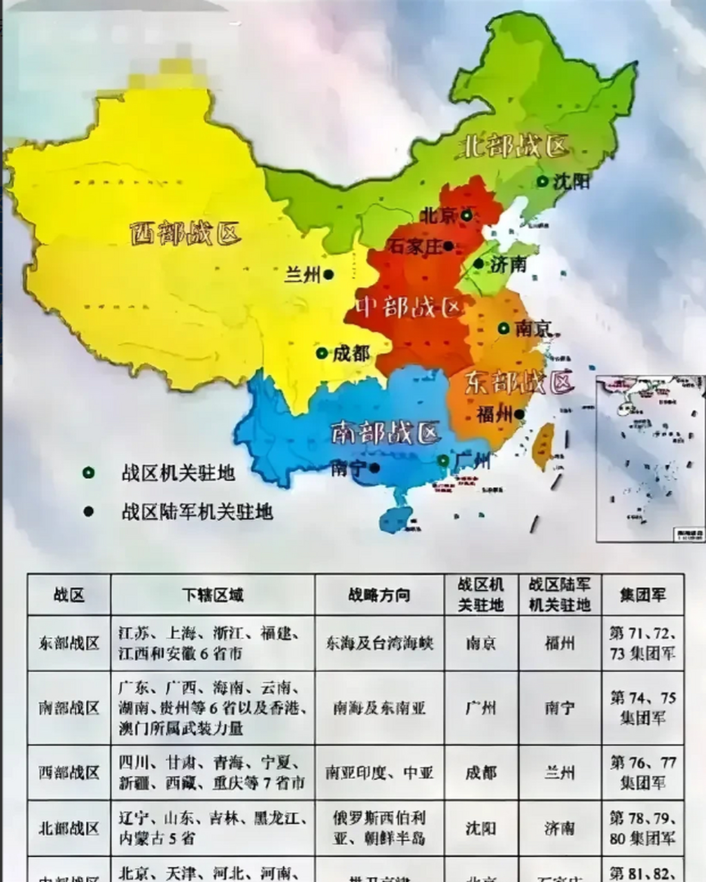 中国海军军区概况