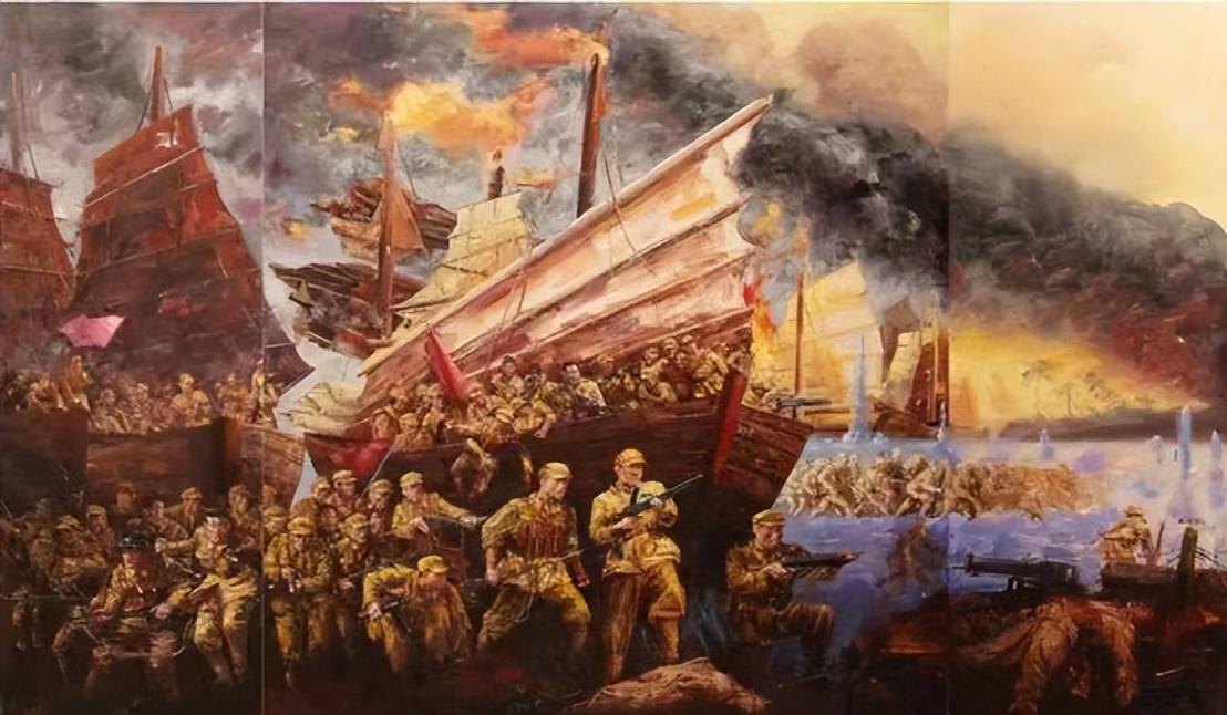 海南岛战役历史图片，揭示一段波澜壮阔的战争史诗，海南岛战役历史图片，战争史诗的壮丽揭示
