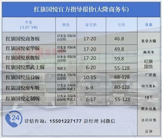 红旗中巴车2023款，价格、图片及详细信息，红旗中巴车2023款，价格、图片及详细参数介绍