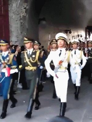 世界各国仪仗队阅兵，荣耀与力量的展示，全球阅兵盛典，荣耀与力量的汇聚展示