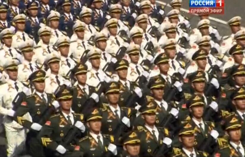阅兵方阵中的音乐魅力，阅兵方阵中的音乐盛宴，展现音乐魅力
