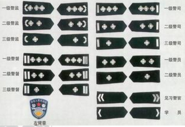 警衔与职位对照图，解析警察体系内的等级结构，警衔与职位对照图详解，警察体系等级结构全解析