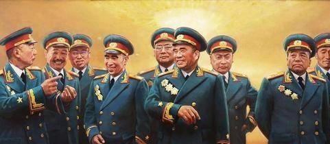 中国现役上将军衔名单与十大元帅的历史传承,中国现役上将军衔名单与元帅历史传承概览