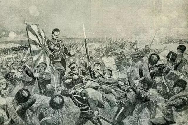 日俄战争惨烈的白刃战,日俄战争惨烈白刃战纪实