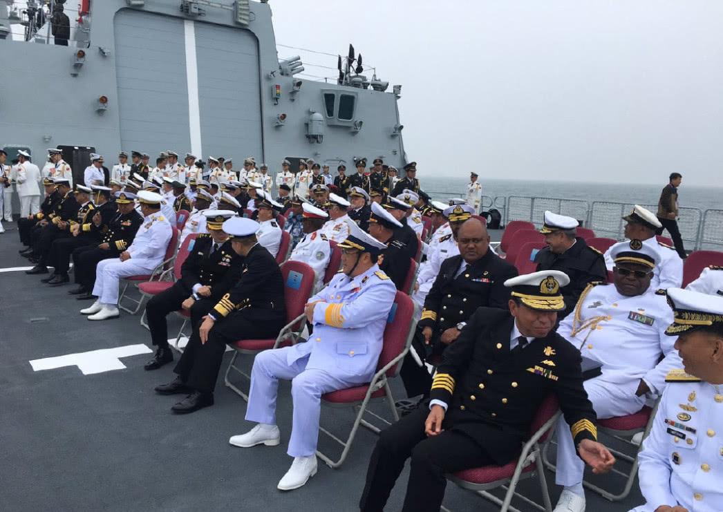 纪念人民海军成立七十周年阅舰式,光荣与梦想同行,光荣与梦想同行,纪念人民海军成立七十周年阅舰式盛况