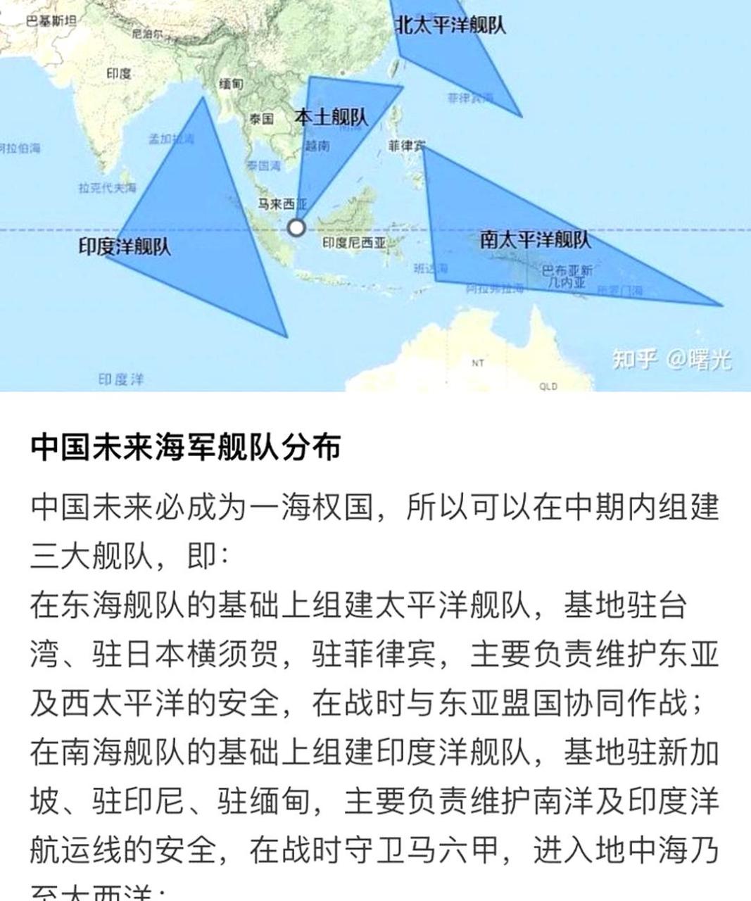 中国海军舰队划分研究，中国海军舰队划分详解