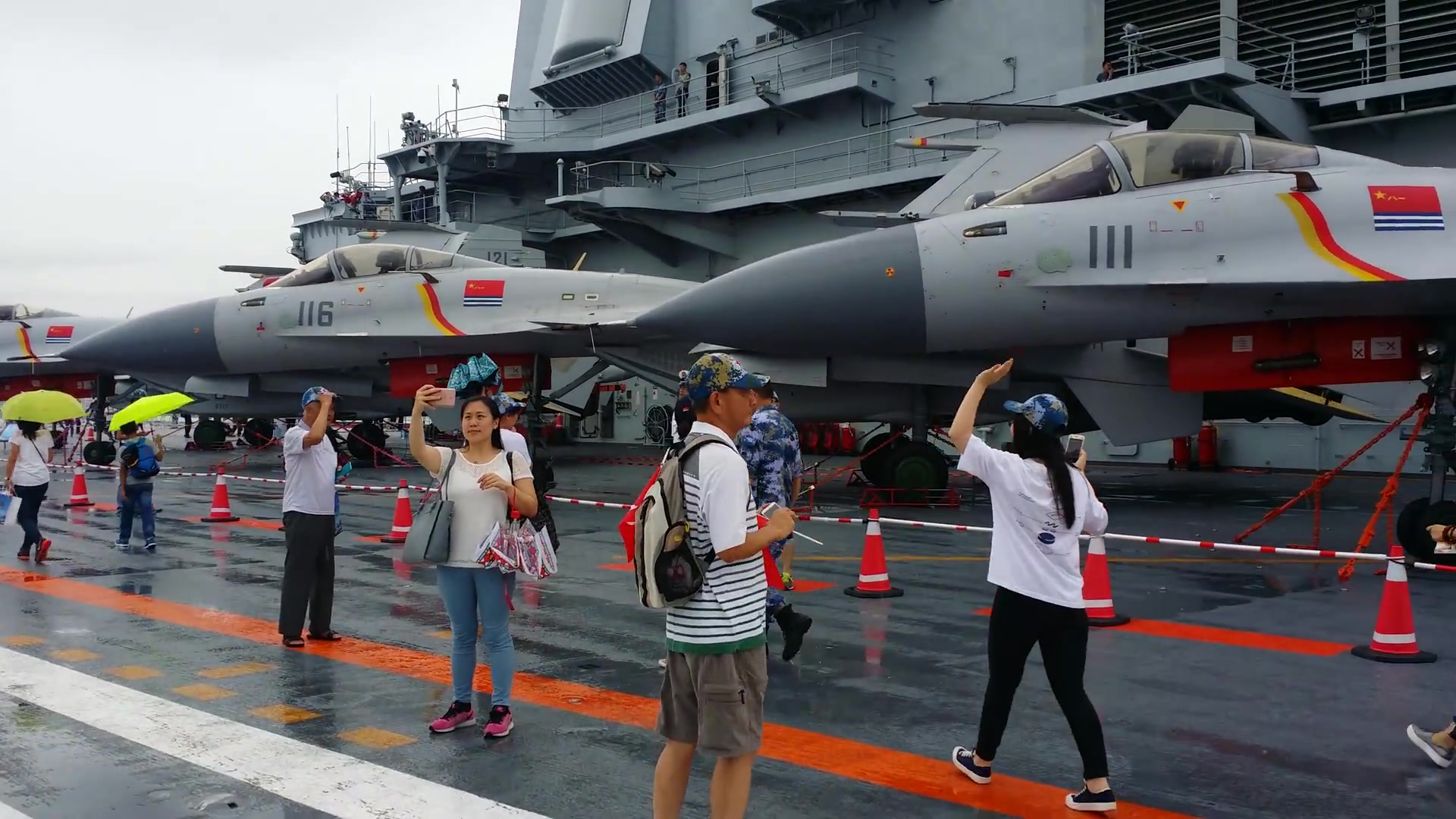 航母参观,一次难忘的海上之旅,航母参观之旅,难忘的海上体验