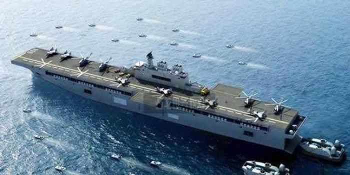 中国海军新一代利器，075型两栖攻击舰的吨位优势，中国海军新一代利器，075型两栖攻击舰的吨位优势揭秘
