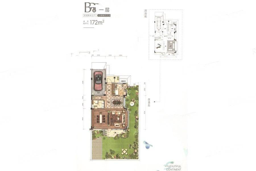 绿地美湖住宅区B户型图深度解析，绿地美湖住宅区B户型图全面深度解析
