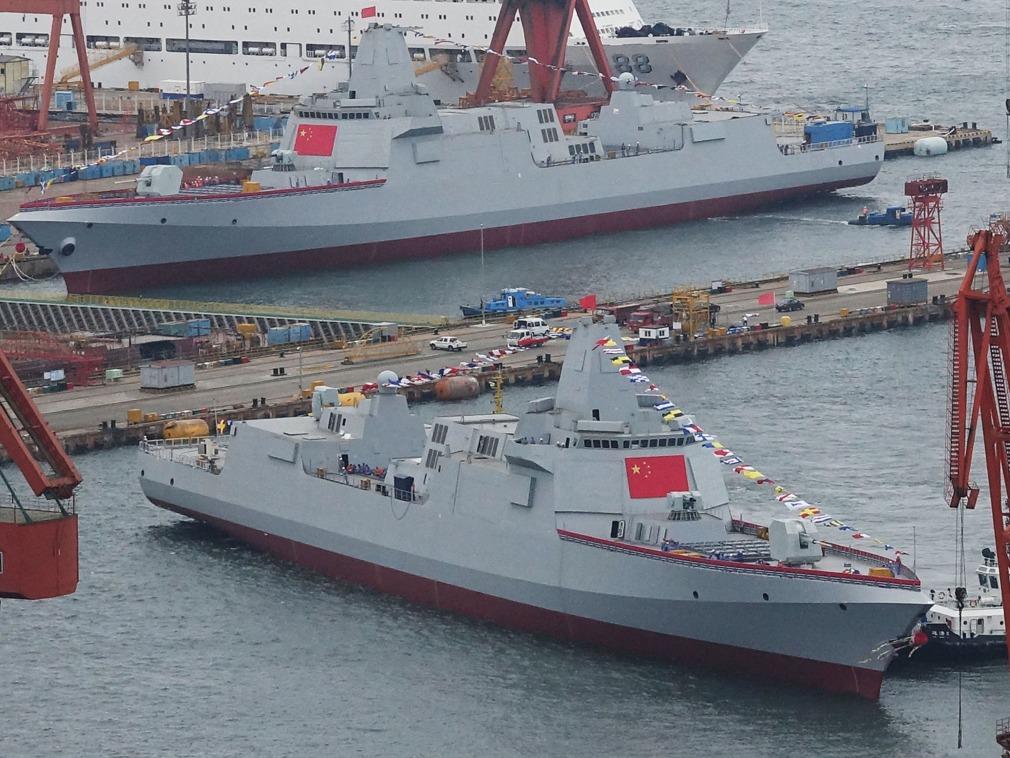 海军055驱逐舰，中国海军新时代的强大力量，中国海军新时代之强大力量，055驱逐舰揭秘
