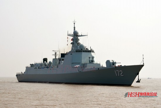 焦作号052D驱逐舰，中国海军的新锐力量，焦作号052D驱逐舰，中国海军新锐力量亮相