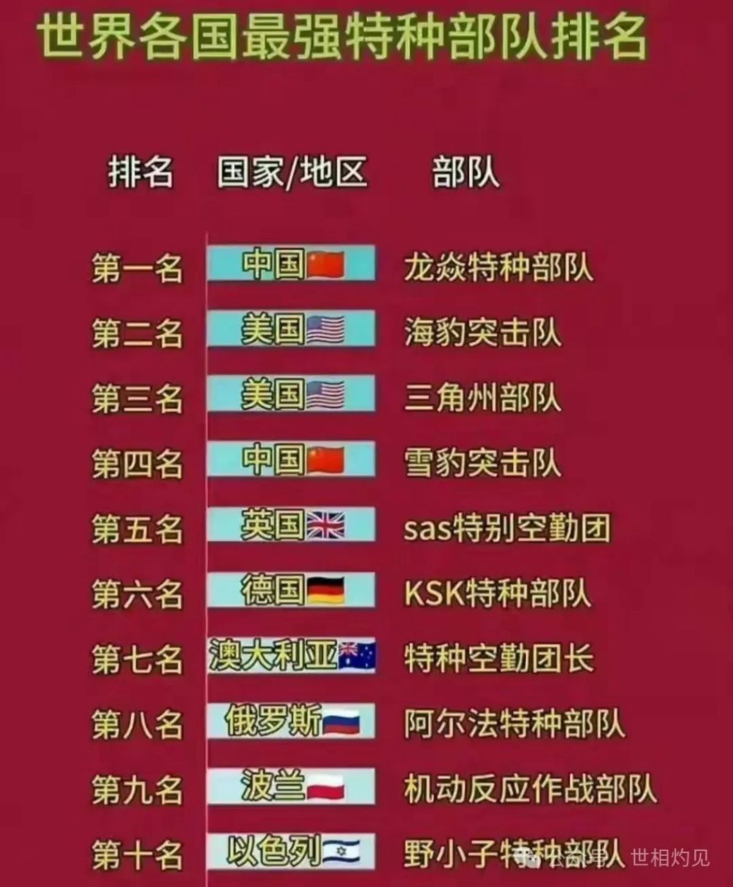 中国特种部队排名第八，实力与潜力的展现，中国特种部队排名第八，实力与潜力的辉煌展现